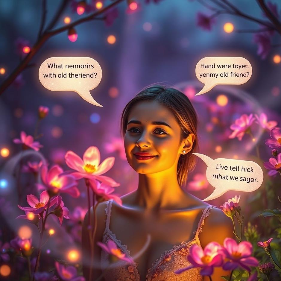 Dream : Sending a message to an old friend in a dream