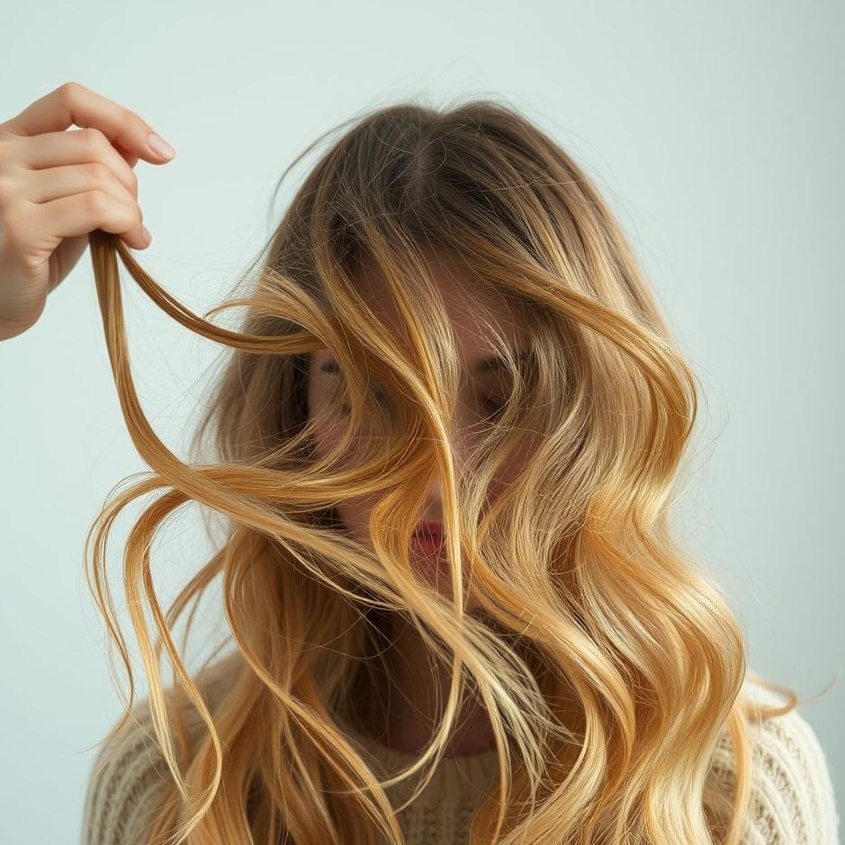 Dream : Separating hair in a dream