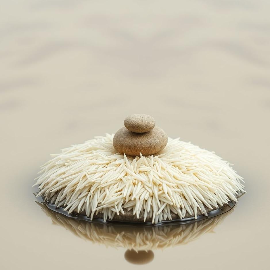 Dream : Separating stones from rice in a dream