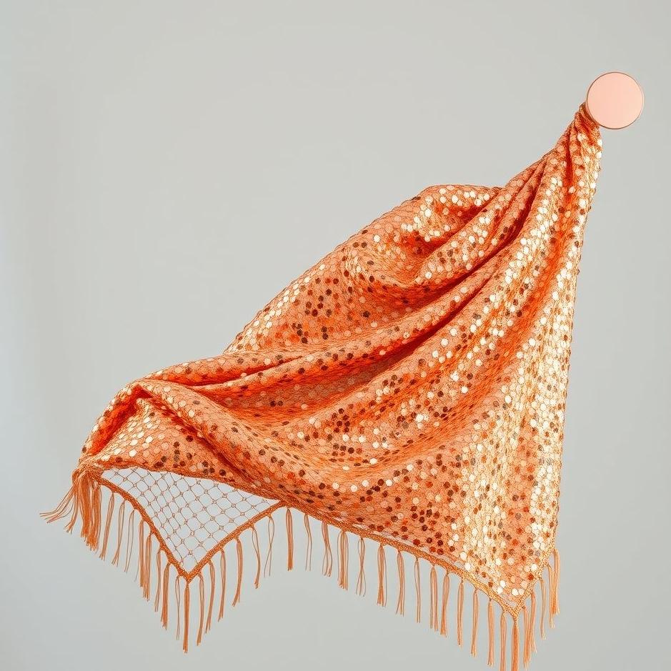 Dream : Sequined shawl in a dream