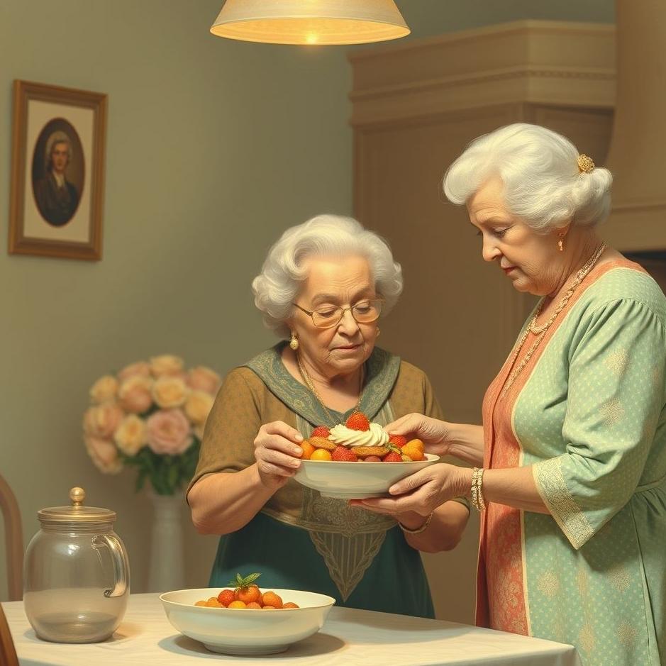 Dream : Serving your mother-in-law in a dream