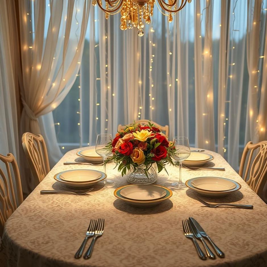 Dream : Setting a table for a guest coming to your home in a dream