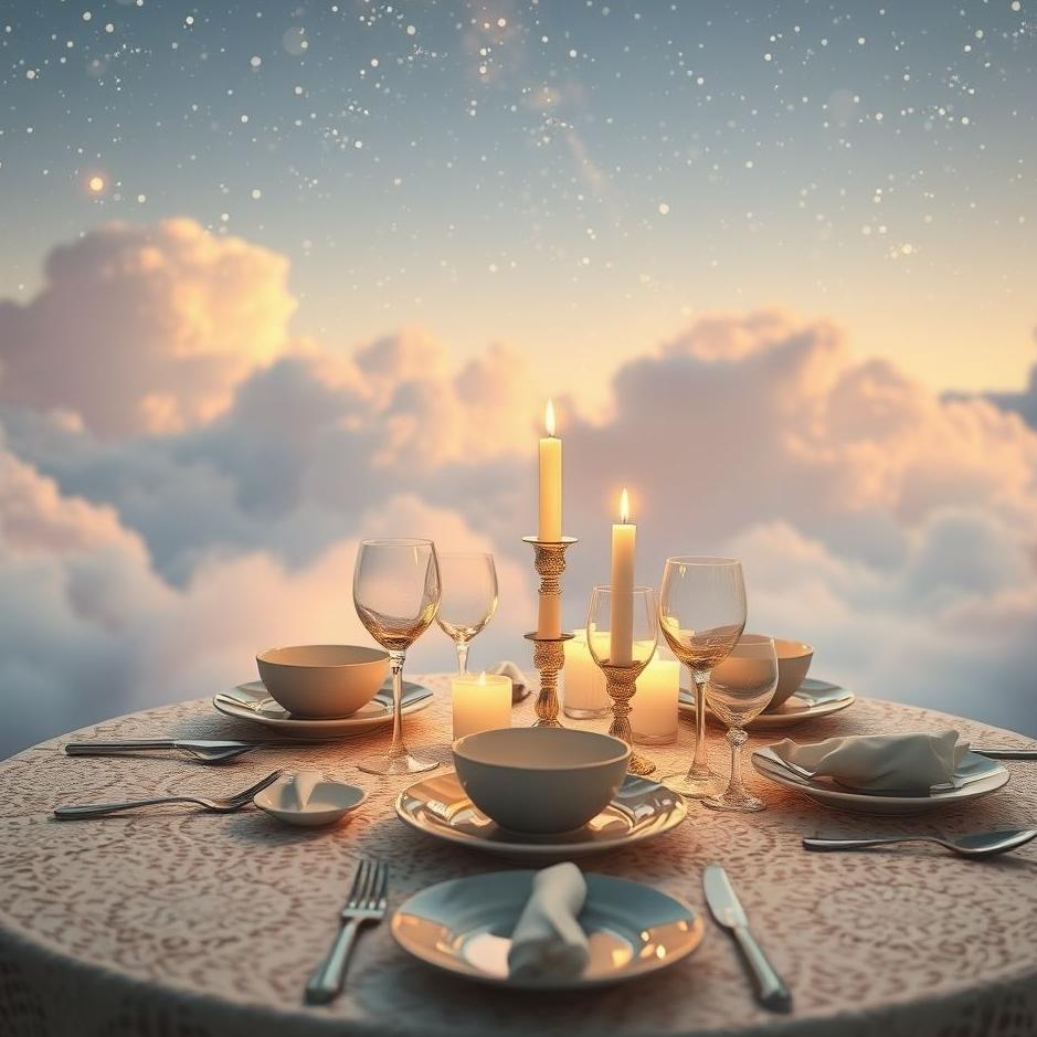 Dream : Setting a table for your lover in a dream