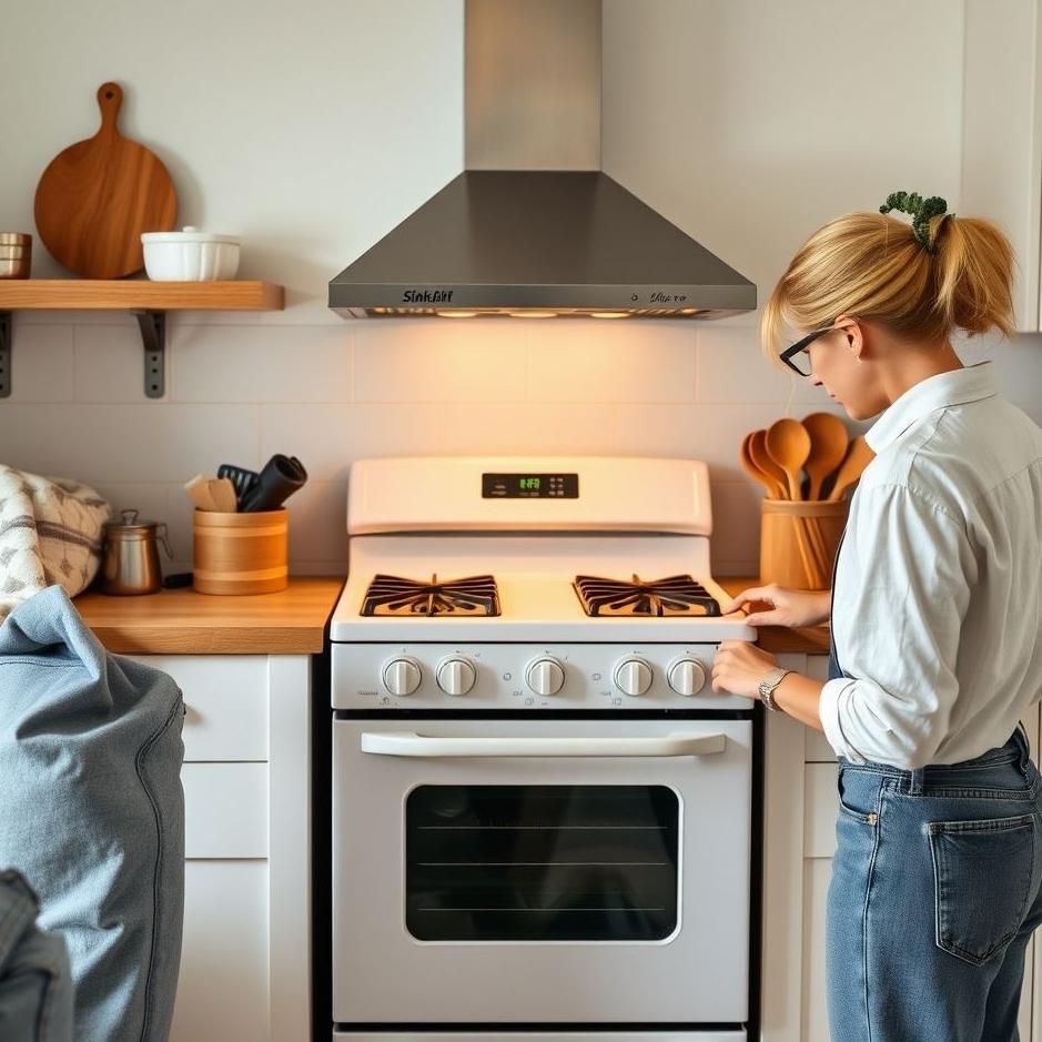 Dream : Setting up a stove at home