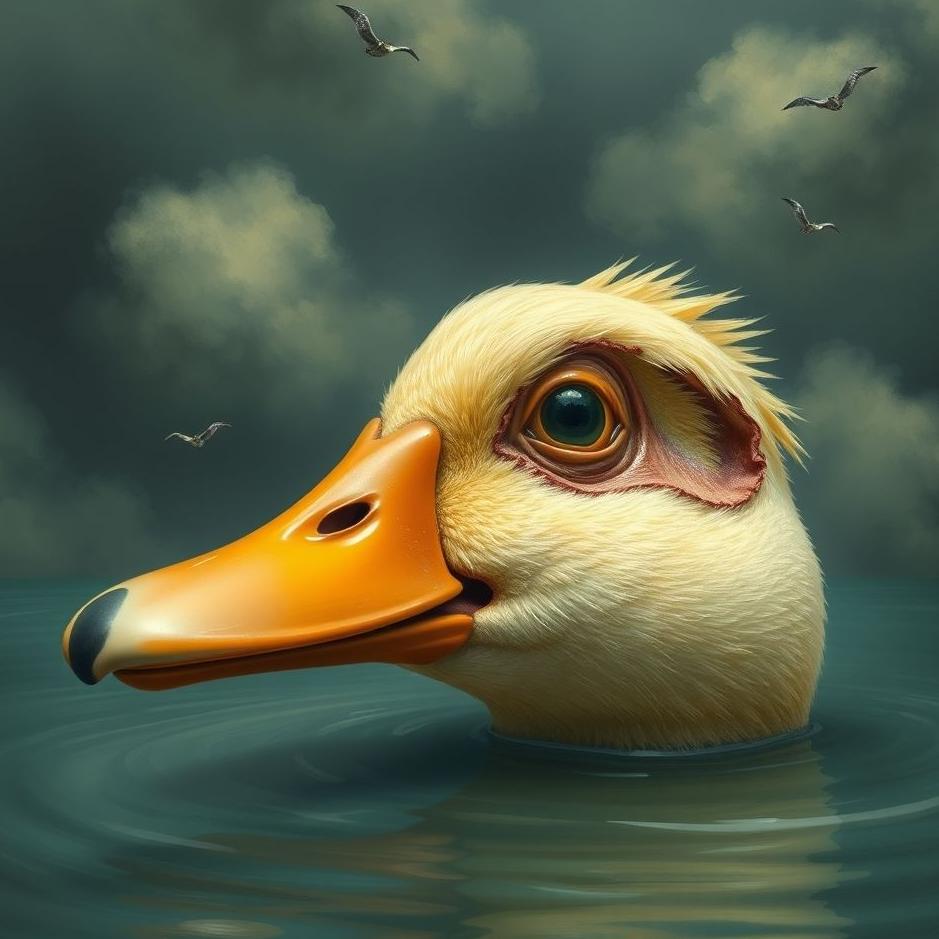 Dream : Severed duck head in a dream
