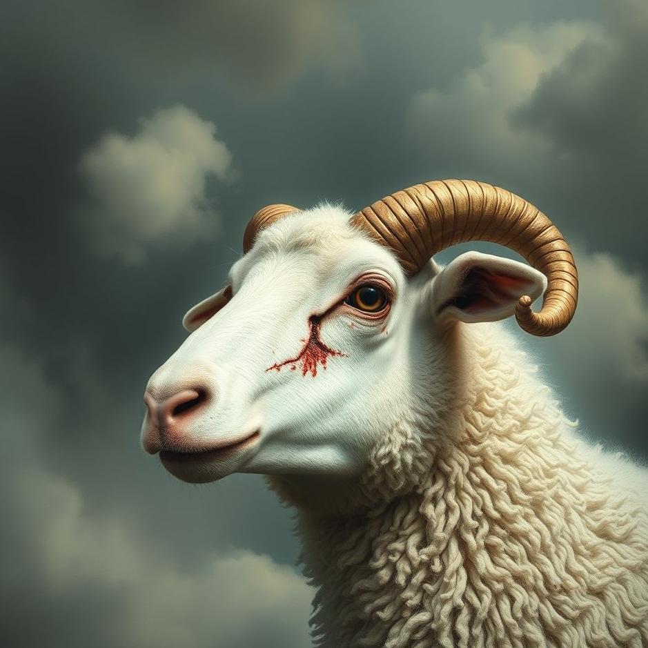 Dream : Severed sheep's head in a dream