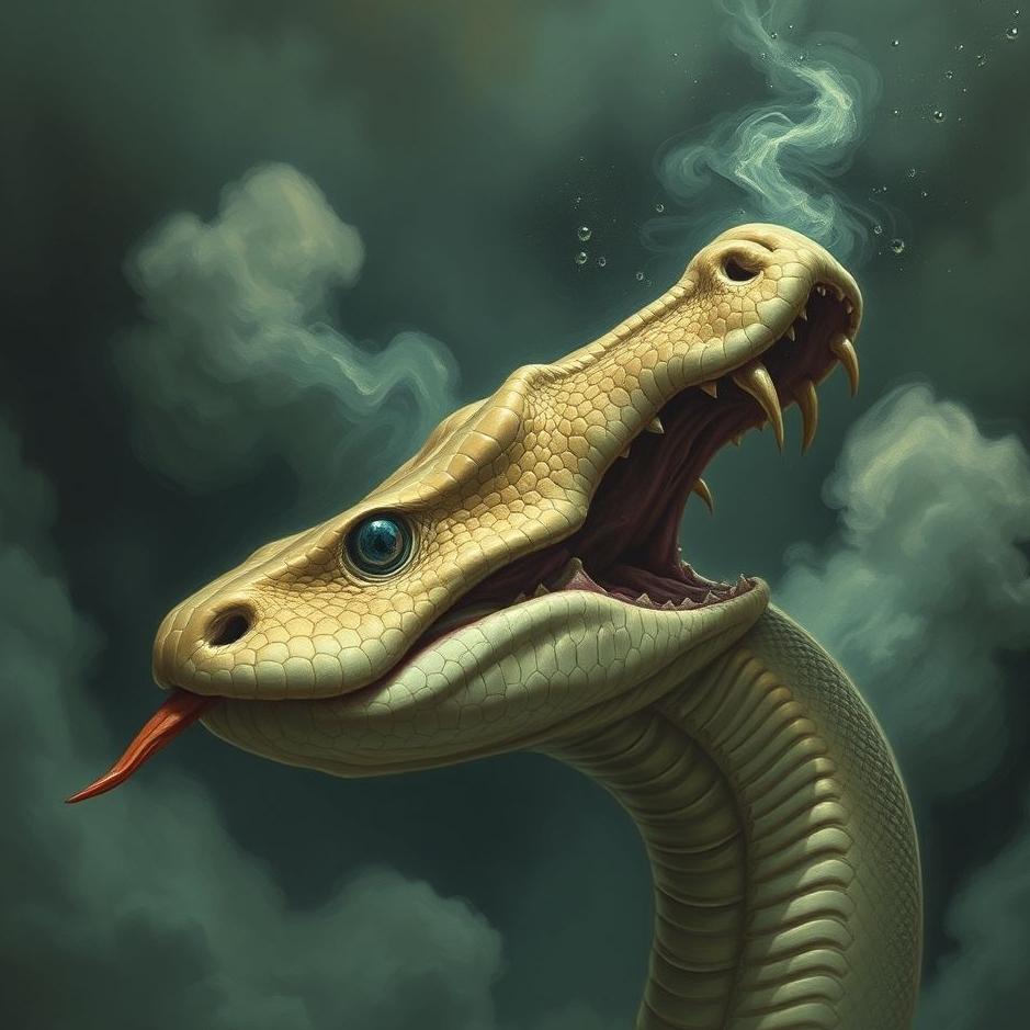 Dream : Severed snake head in a dream