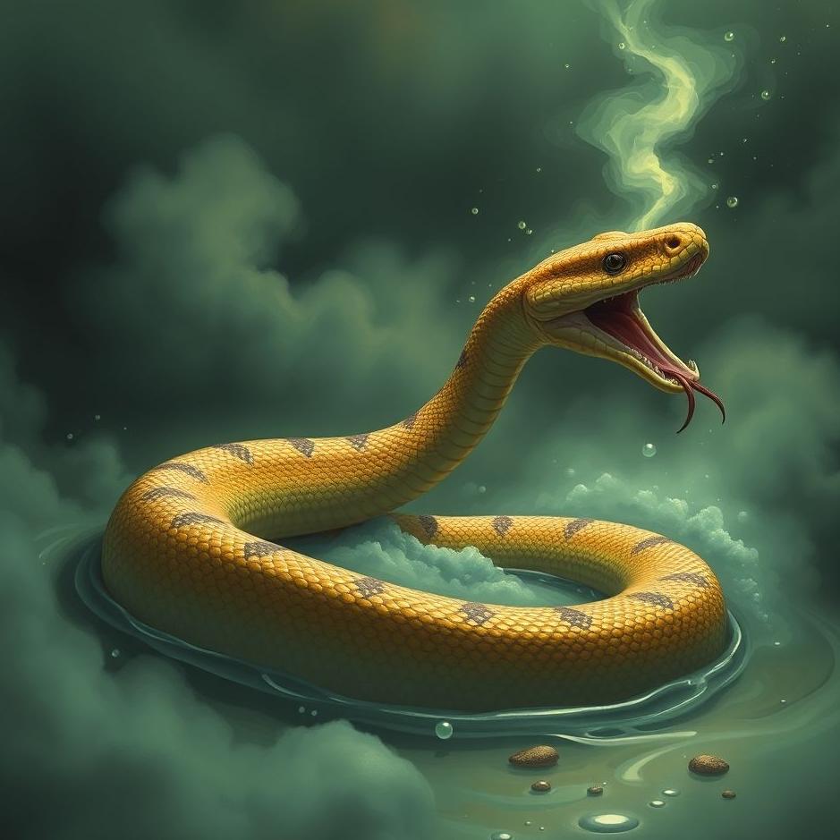 Dream : Severed snake tail in a dream