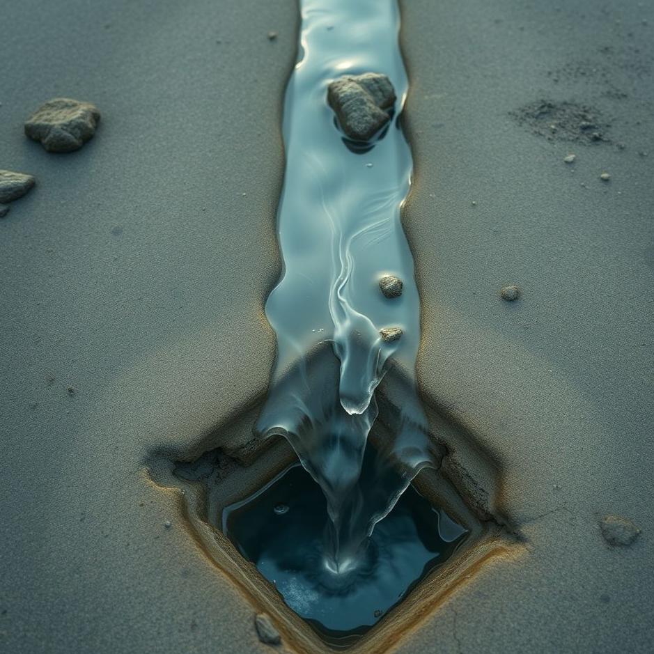 Dream : Sewage flowing in a dream