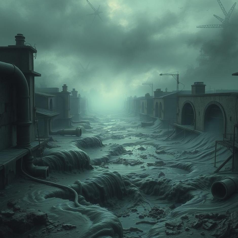 Dream : Sewage overflowing in a dream