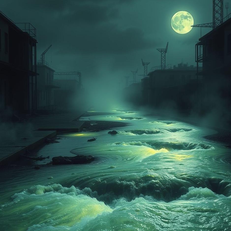 Dream : Sewage stream in a dream