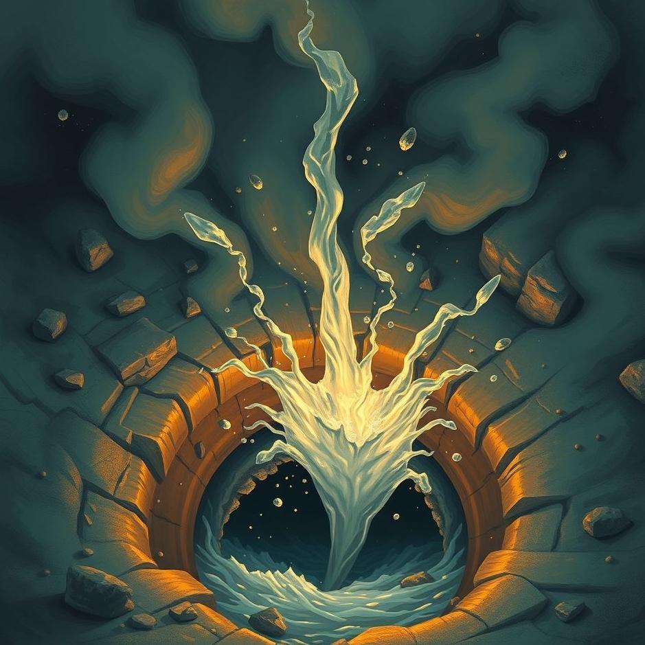 Dream : Sewer burst in a dream