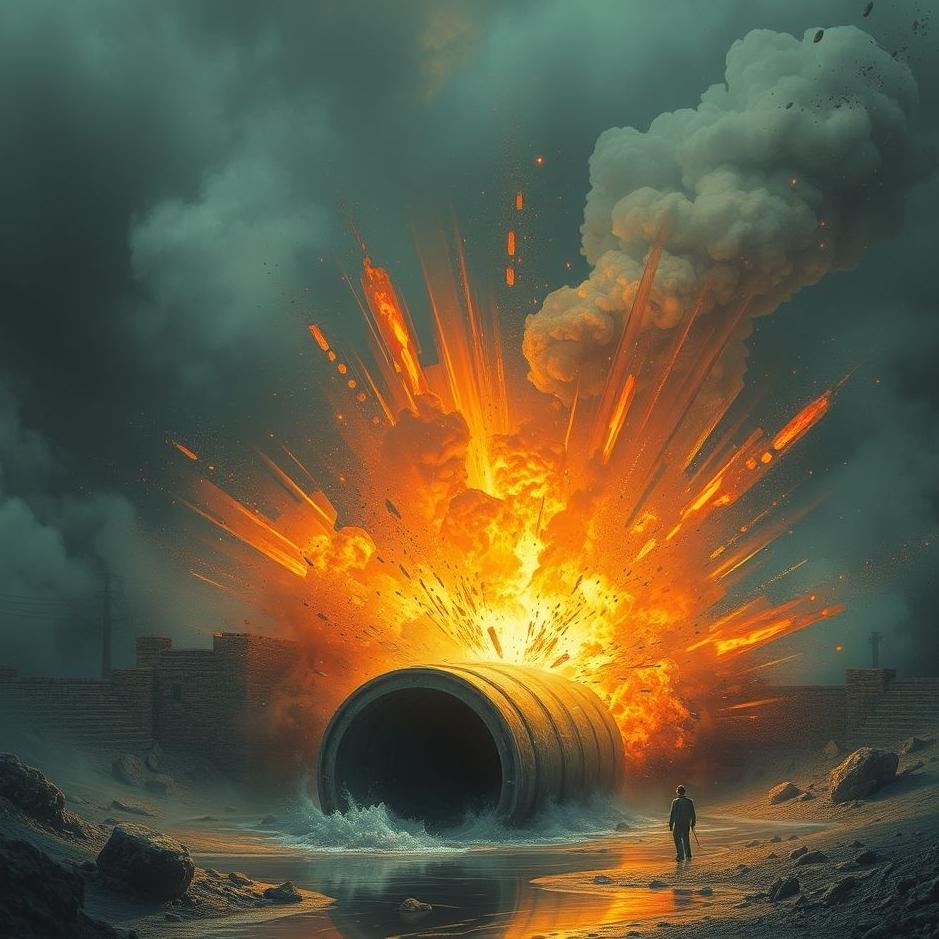 Dream : Sewer explosion in a dream