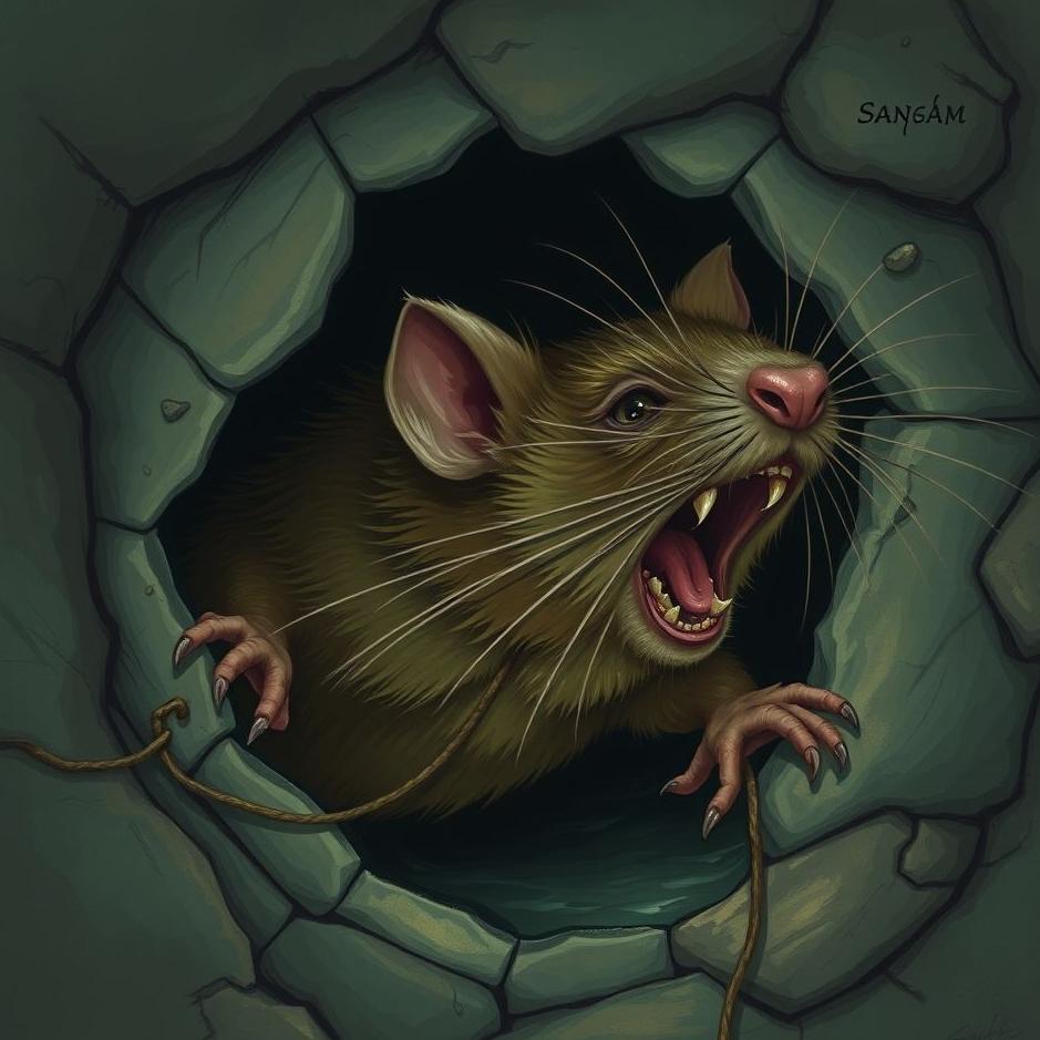 Dream : Sewer rat bite in a dream
