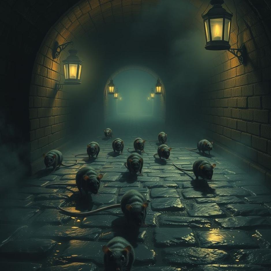 Dream : Sewer rats in a dream