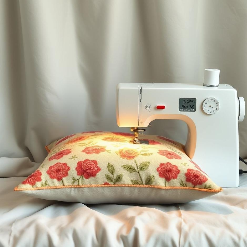 Dream : Sewing a cushion in a dream
