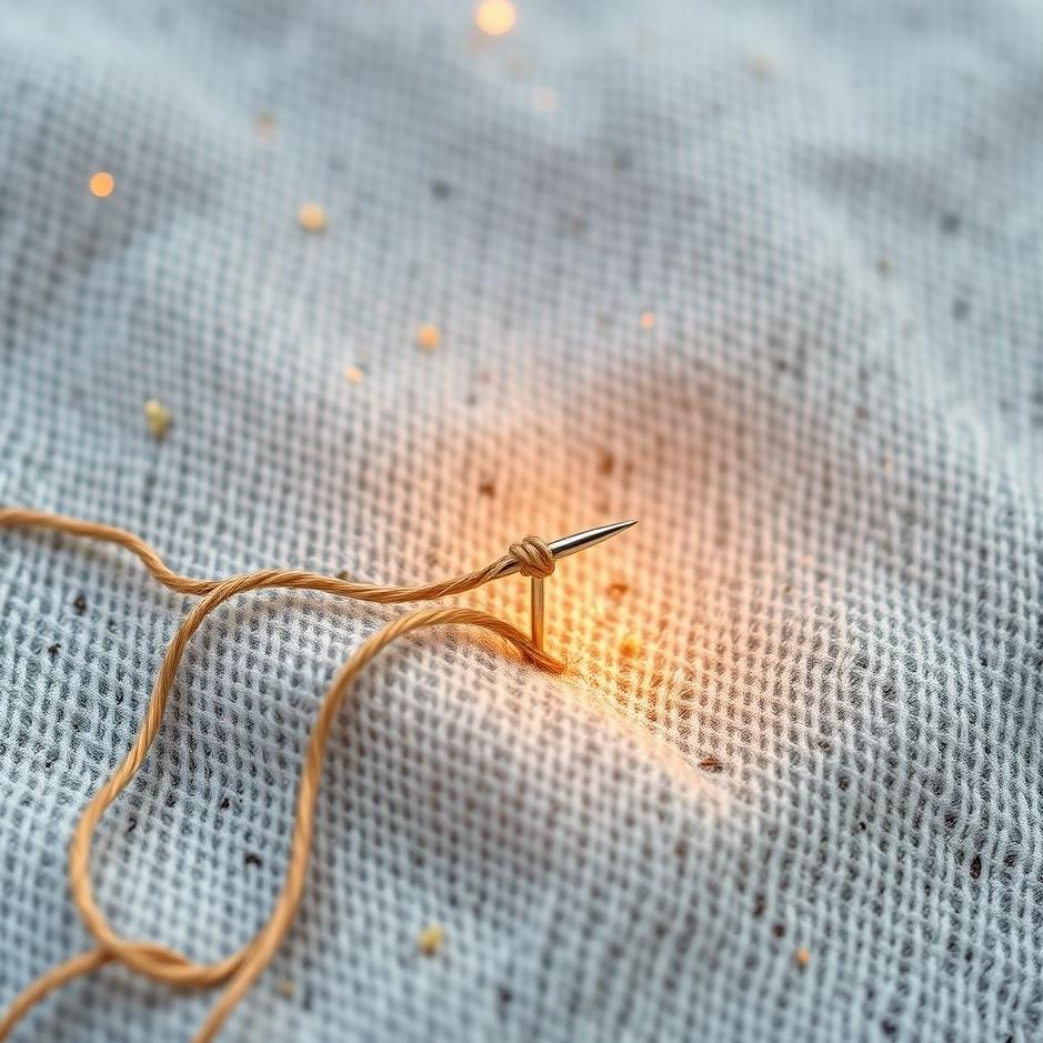 Dream : Sewing a needle in a dream