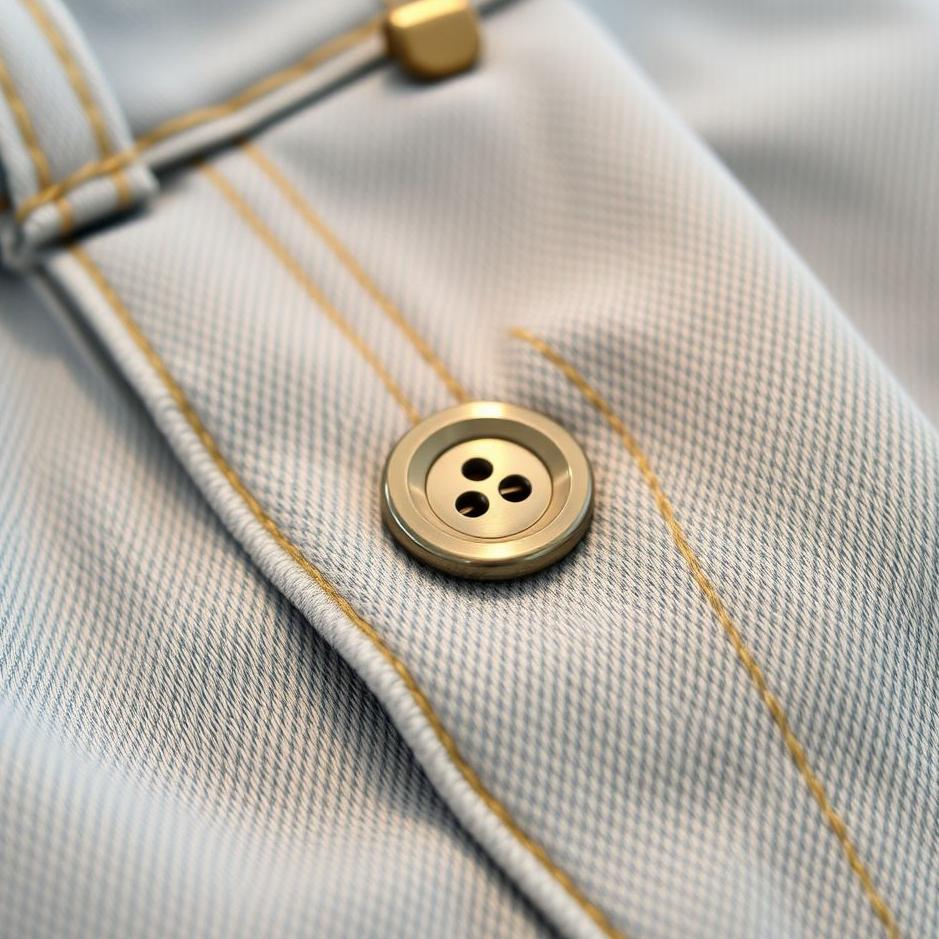 Dream : Sewing a pants button in a dream