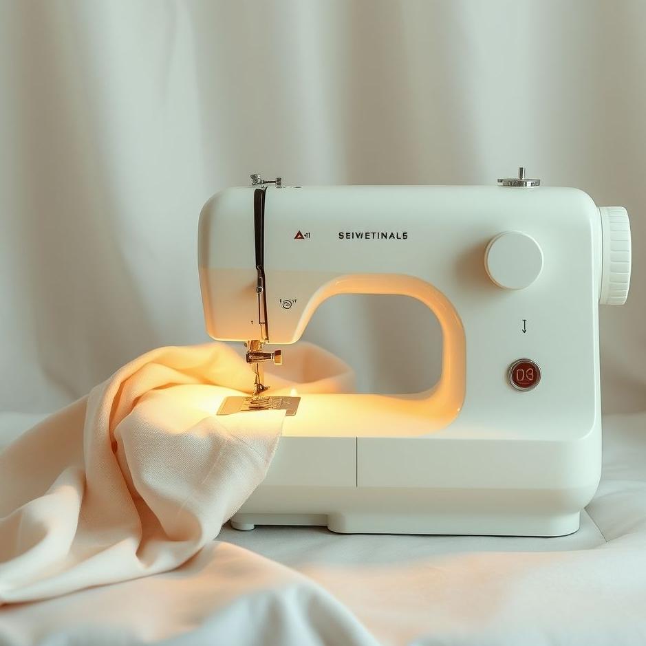 Dream : Sewing on a machine in a dream