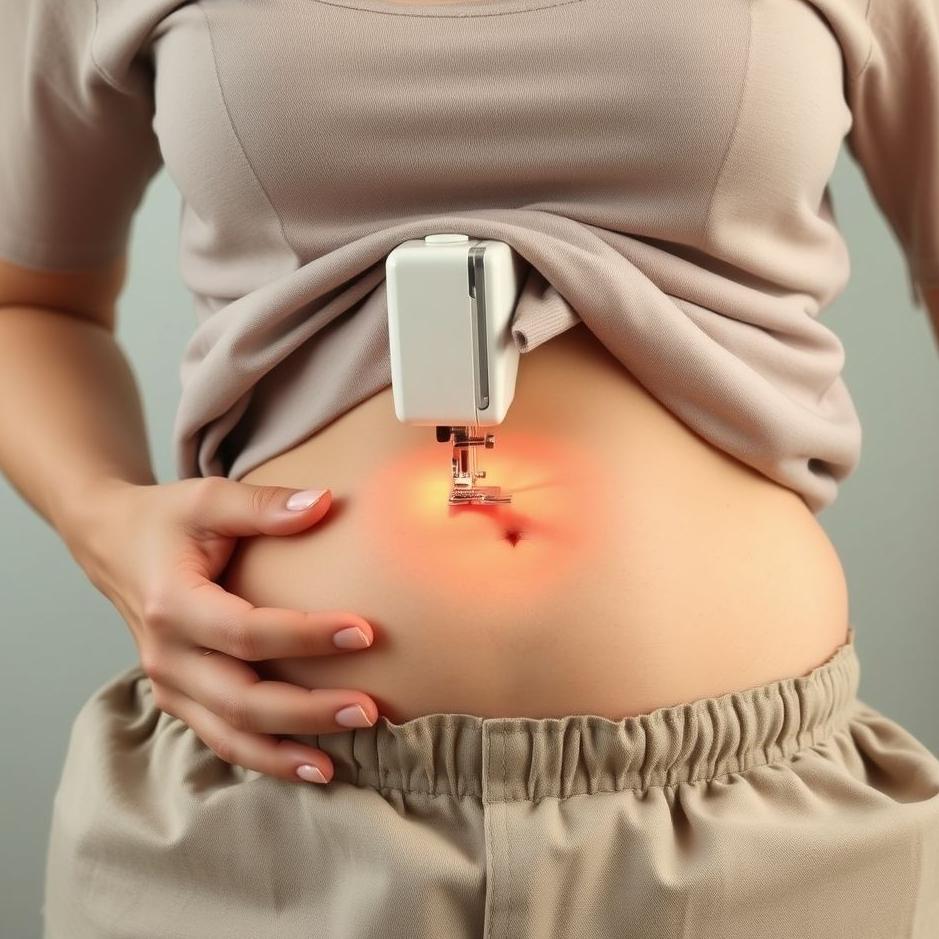 Dream : Sewing up your belly