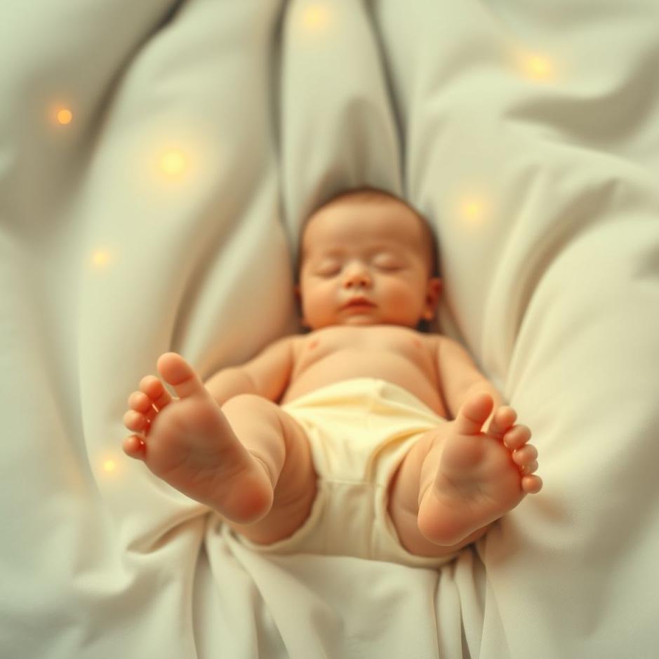 Dream : Shake baby on the feet in the dream