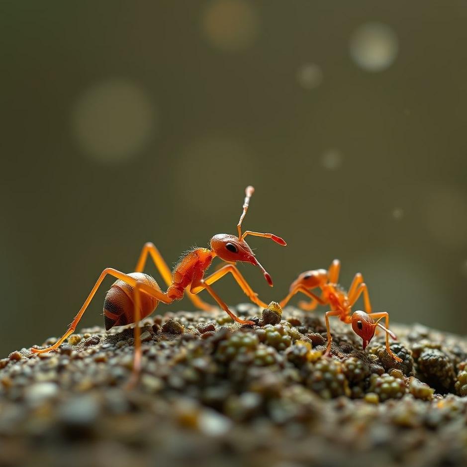 Dream : Shaking ants in a dream