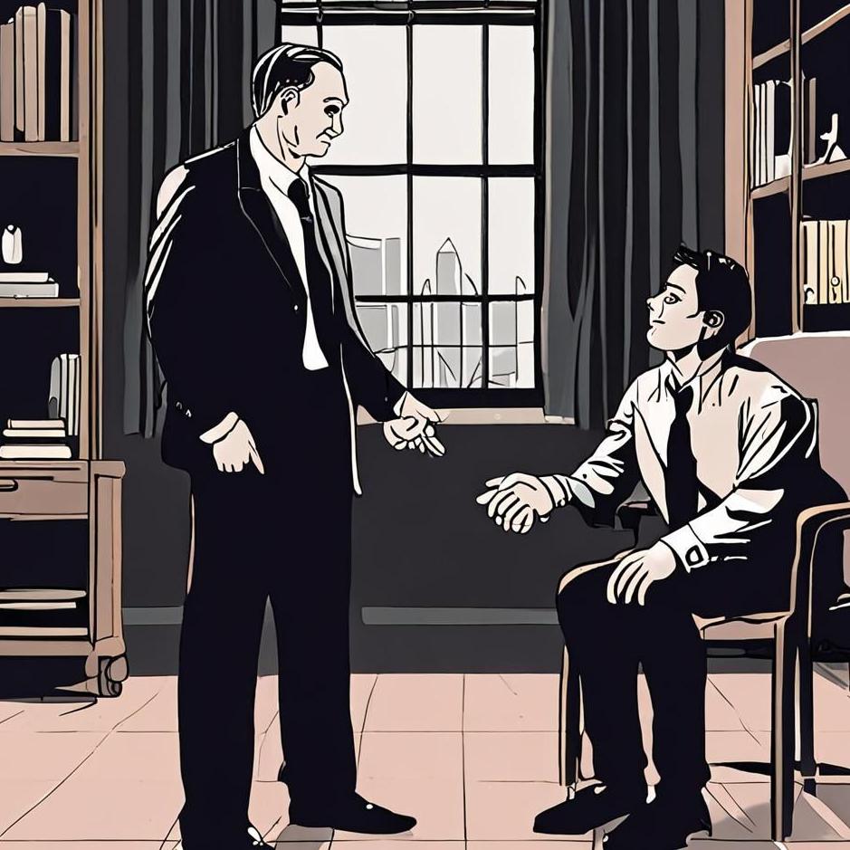 Dream : Shaking hands with the boss in a dream