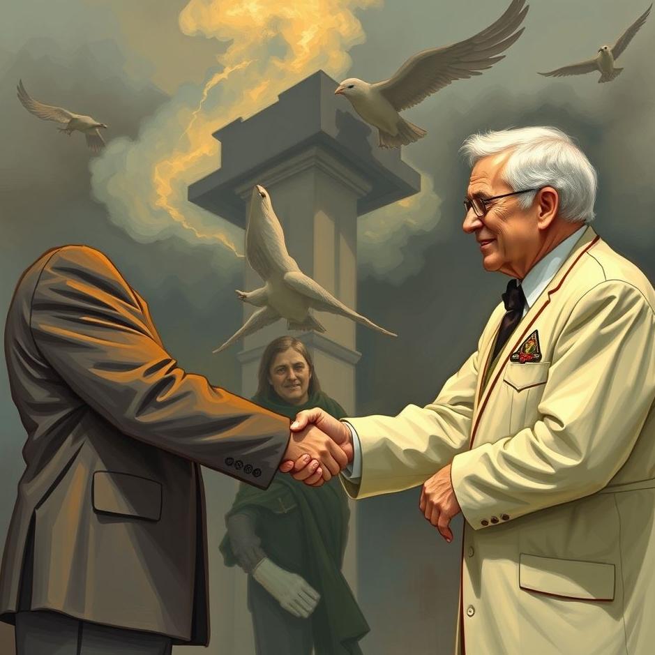 Dream : Shaking hands with the district governor in a dream