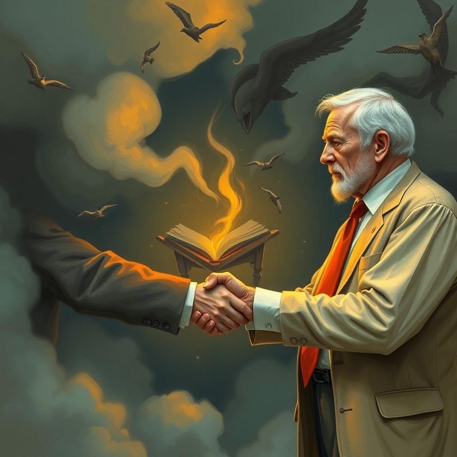 Dream : Shaking hands with the old boss in a dream