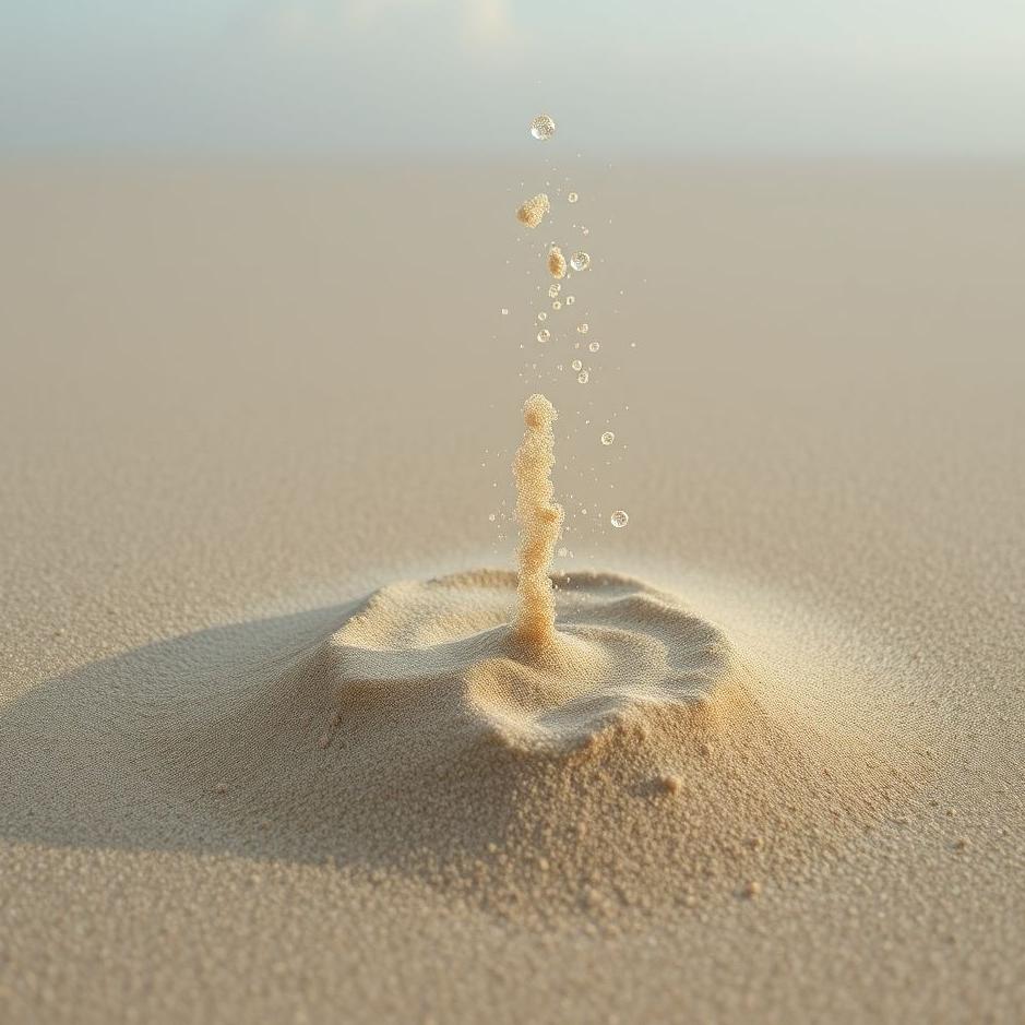 Dream : Shaking sand in a dream