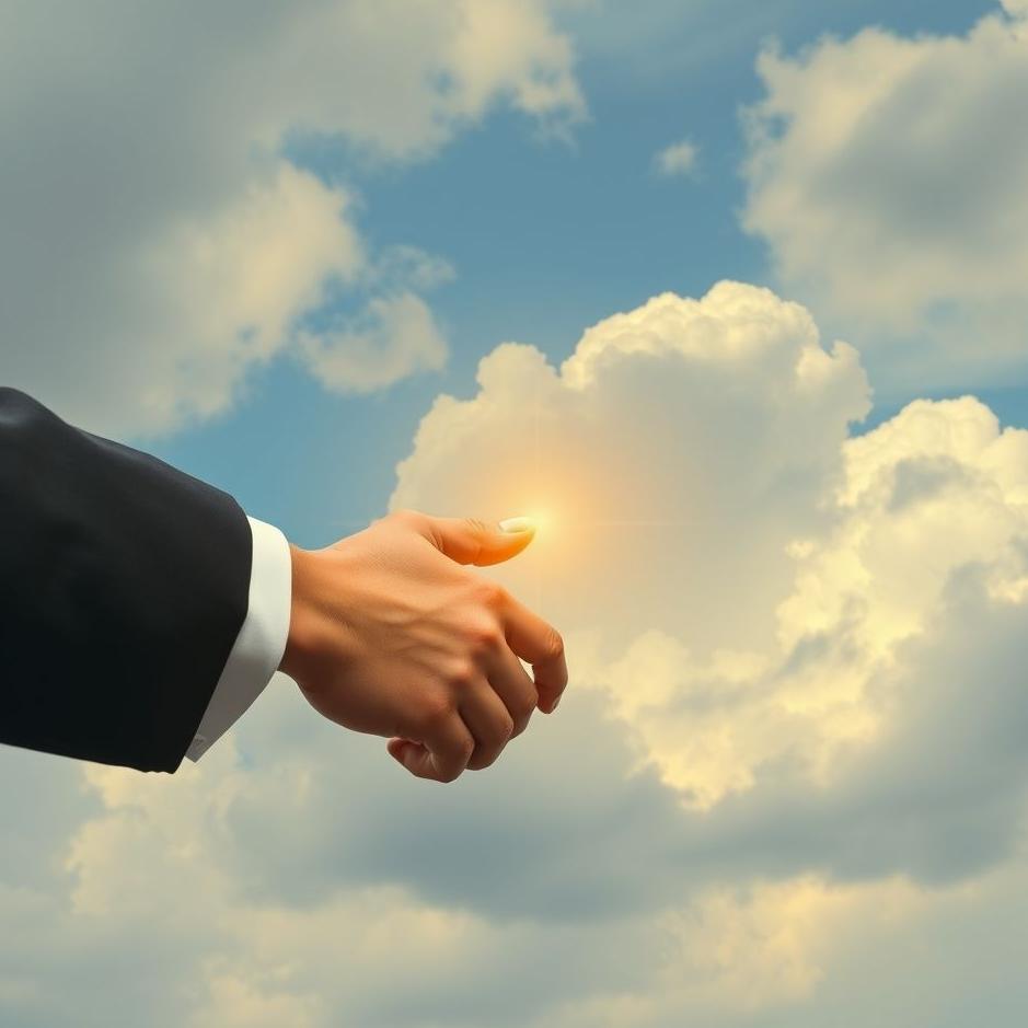 Dream : Shaking the boss's hand in a dream