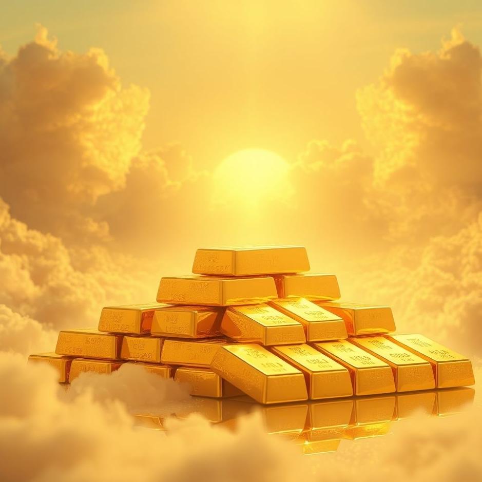 Dream : Shareing gold bullion in a dream