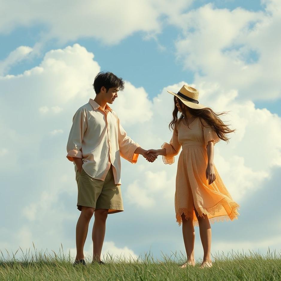 Dream : Sharing clothes in a dream