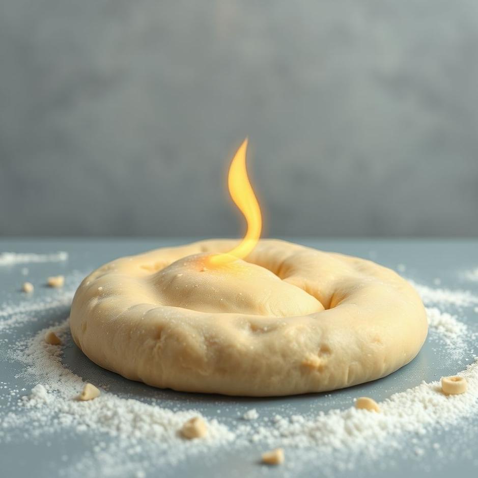 Dream : Sharing dough in a dream