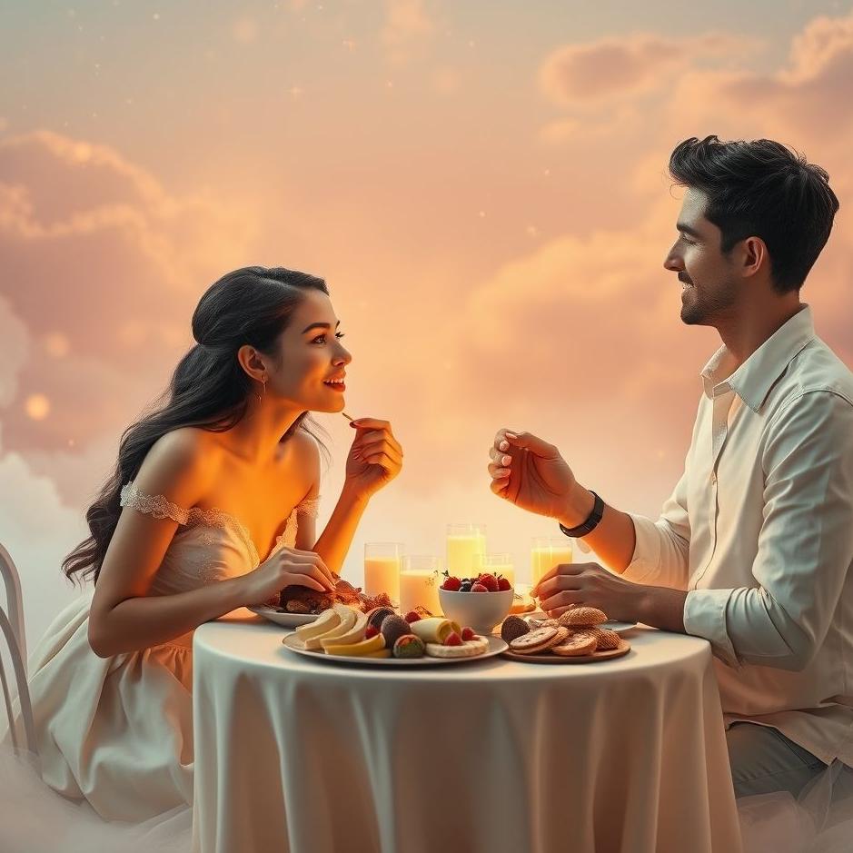 Dream : Sharing food with your lover in a dream