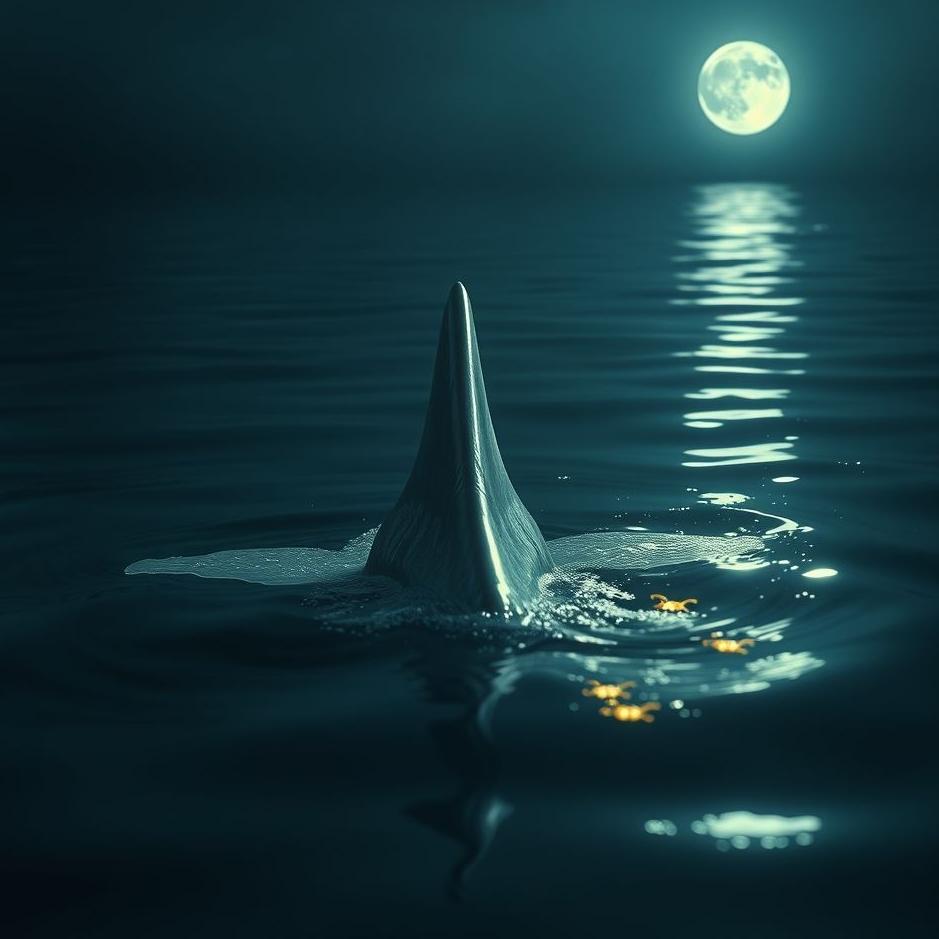 Dream : Shark's tail in a dream
