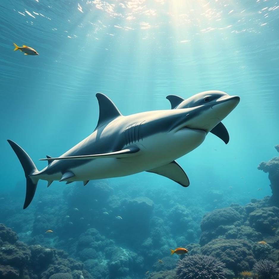 Dream : Shark and a dolphin in a dream