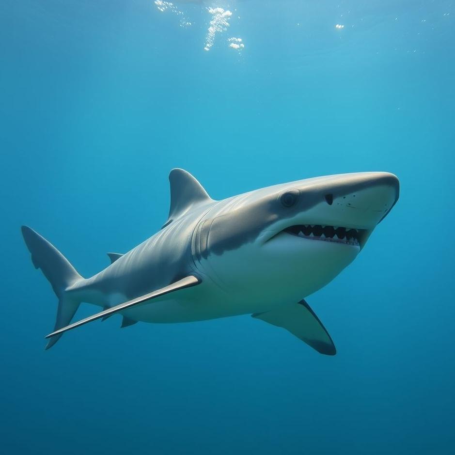 Dream : Shark in the sea in a dream