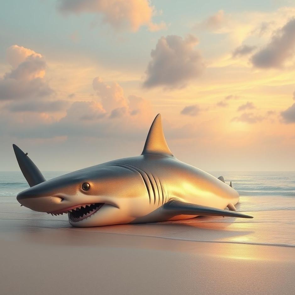 Dream : Shark on land in a dream
