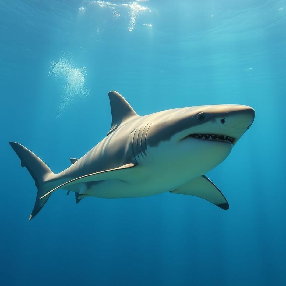 Dream : Shark swimming in a dream