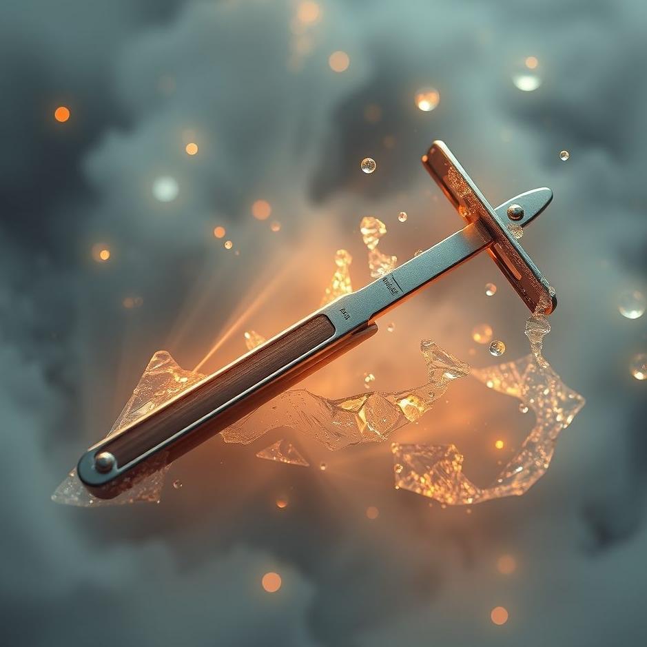 Dream : Sharp razor in a dream