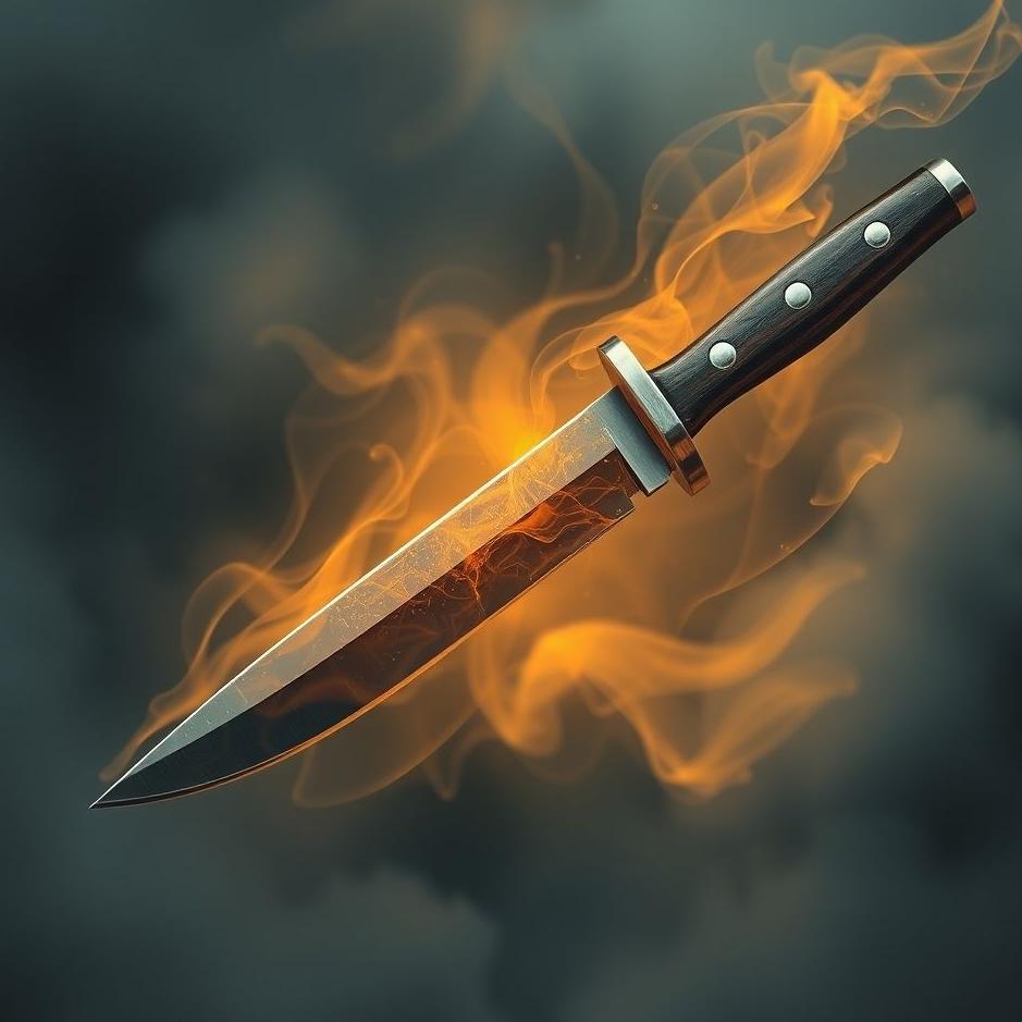 Dream : Sheathed knife in a dream