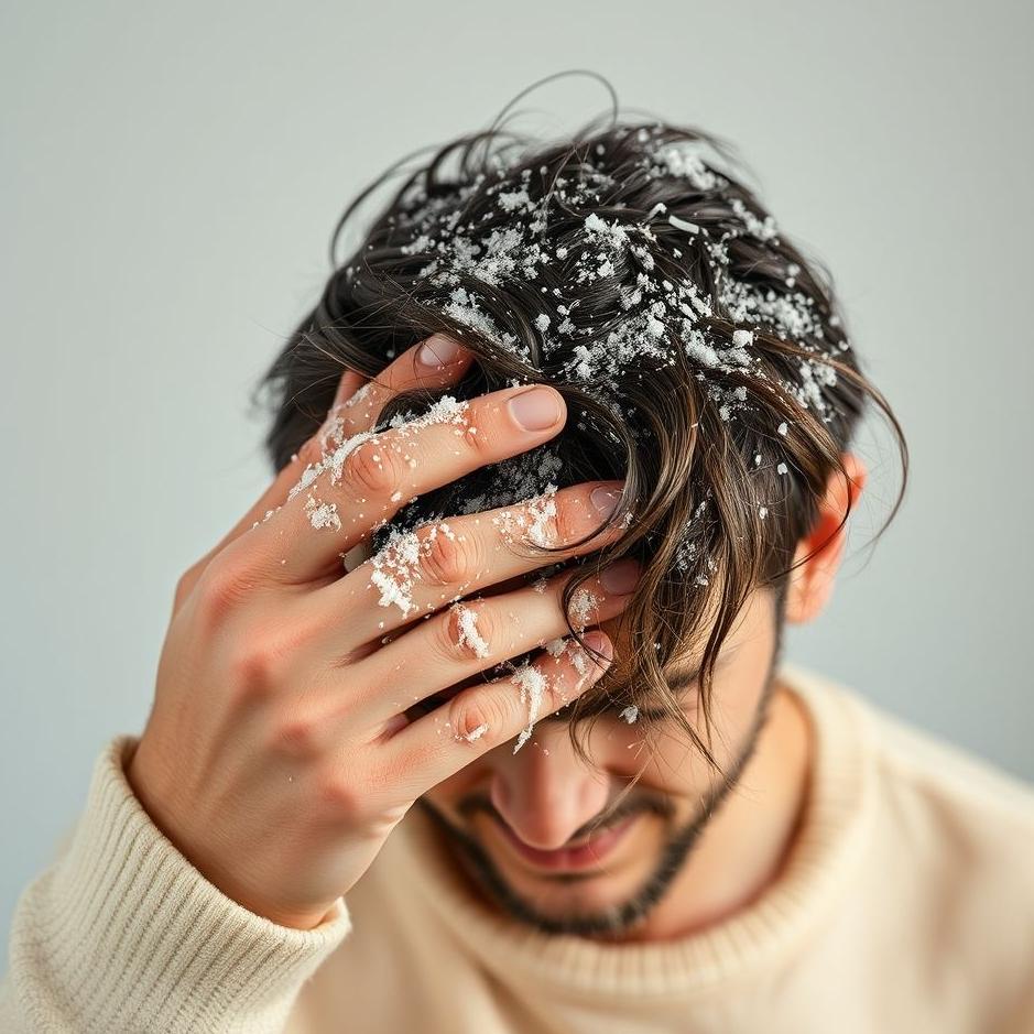 Dream : Shedding hair dandruff