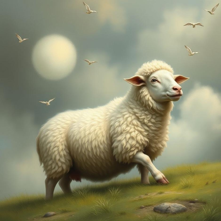 Dream : Sheep's trotter in a dream