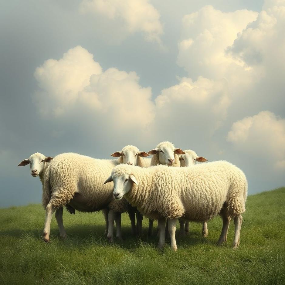 Dream : Sheep being milked in a dream