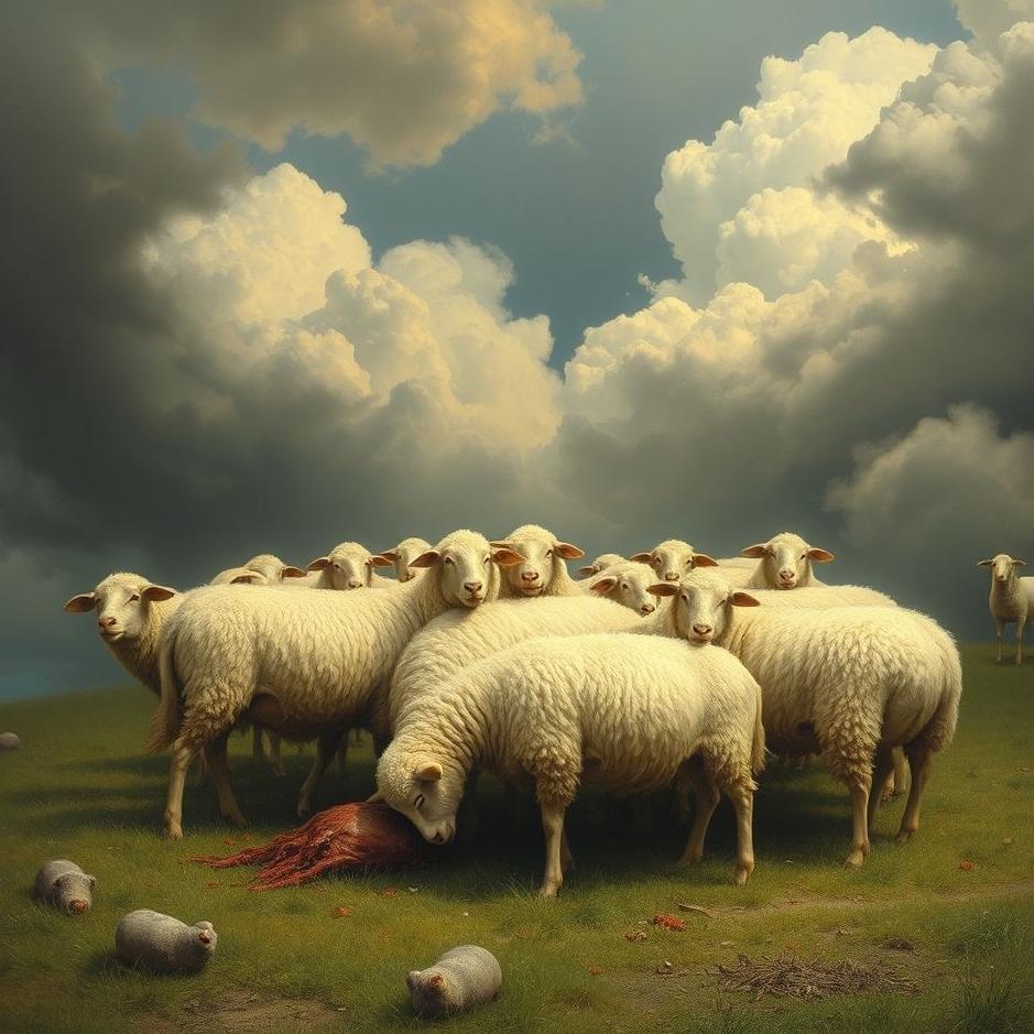 Dream : Sheep being slaughtered in a dream
