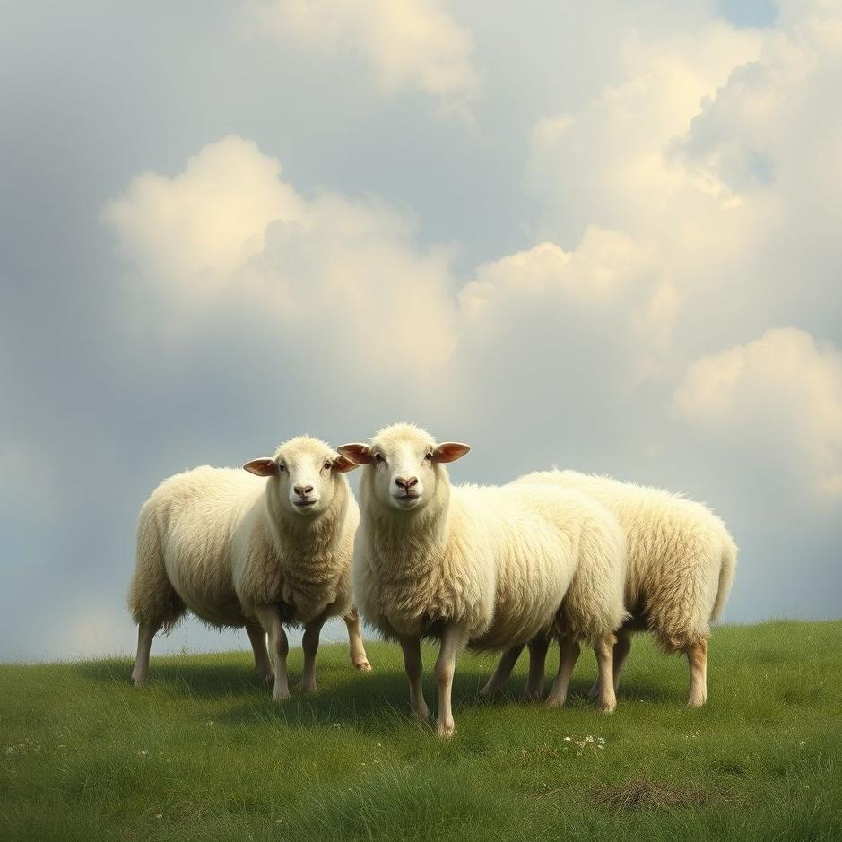 Dream : Sheep coming in a dream