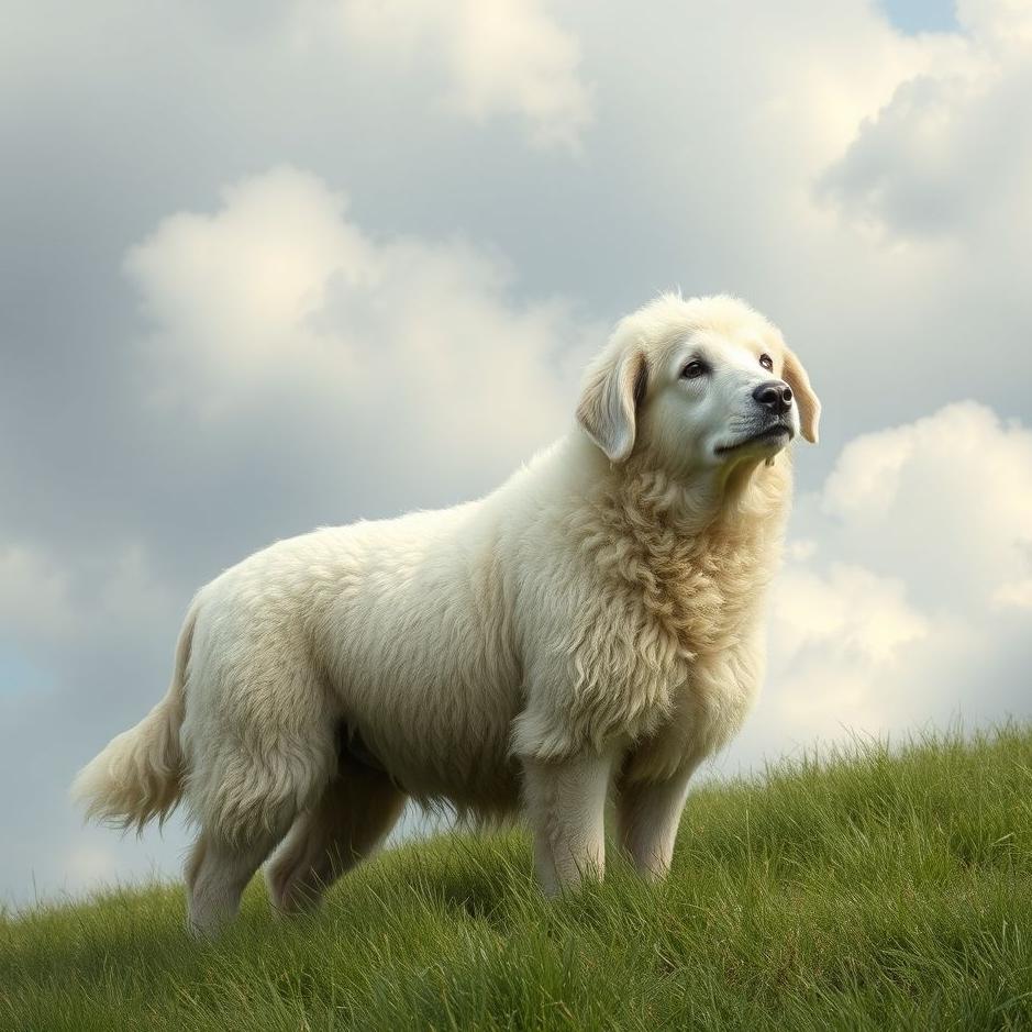 Dream : Sheep dog in a dream
