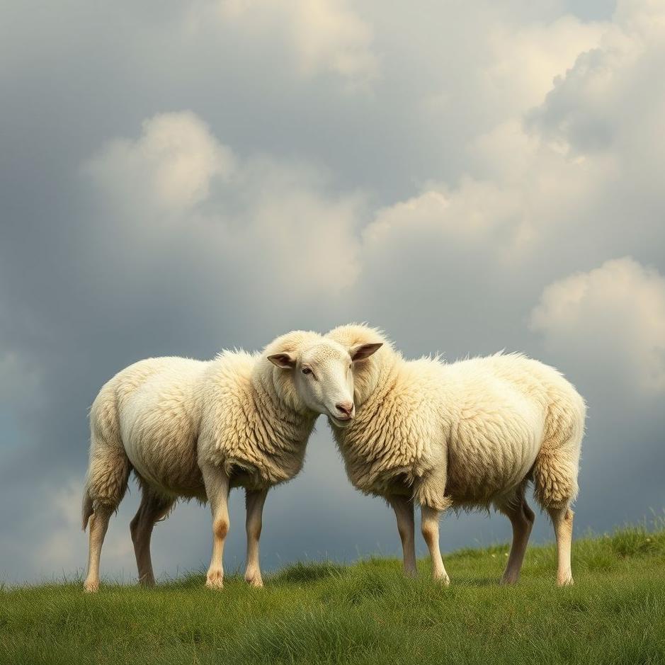 Dream : Sheep headbutting in a dream