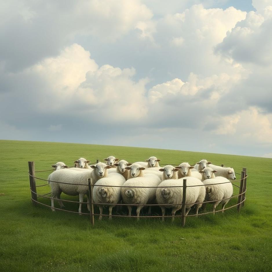 Dream : Sheep pen in a dream